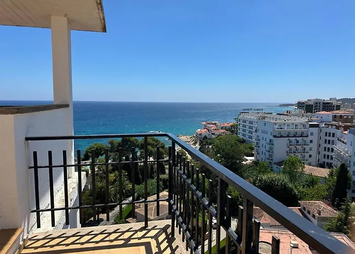 Beachfront Studio, Sea Views, Rooftop Terrace, Playa De Aro