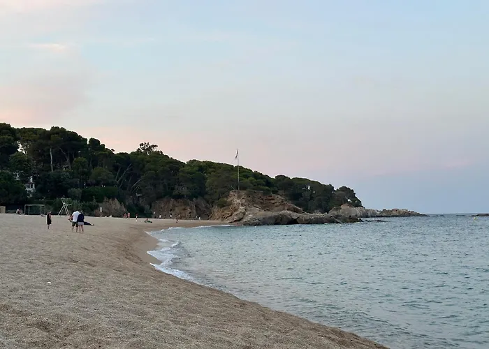 Beachfront Studio, Sea Views, Rooftop Terrace, Playa De Aro アパート *