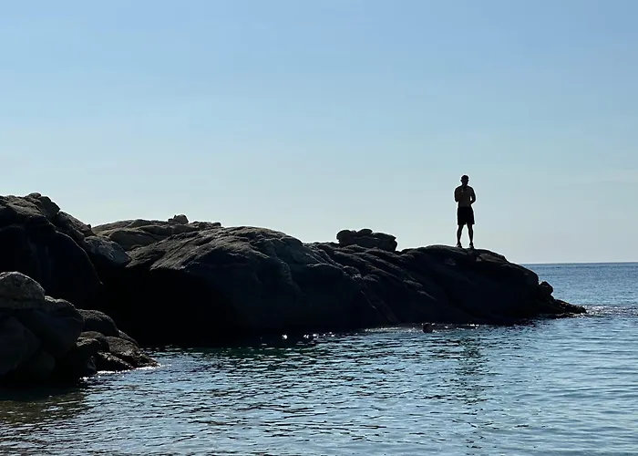 Beachfront Rooftop Haven In Playa De Aro アパート プラヤ・デアロ